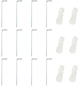 tópszínű összecsukható pavilon oldalfalakkal 3,6x3,1 m 220 g/m²