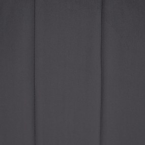Relaxfotel, szürke Velvet szövet, BARET