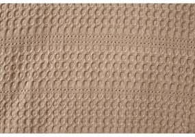 Barna pamut ágytakaró franciaágyra 220x240 cm Lotus – Mijolnir