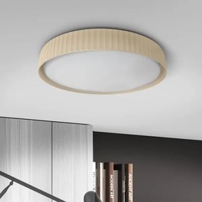 Brilagi - LED dimmelhető mennyezeti lámpa LUCIA LED/60W/230V átm. 59 cm bézs + távirányítóval