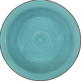 Lamart LT9094 kerámia mély tányér Happy, átmérő21,5 cm, kék