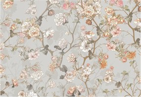 Fotótapéta Flizelin Fal a Hálószobába Romantikus minta 152x104 Ragasztó