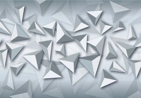 Fotótapéta Piramis Szürke és árnyék geometria vinil 460x300 +ragasztó