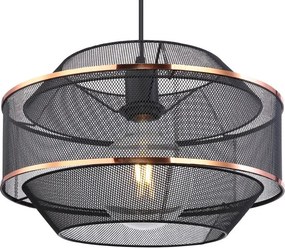 Függeszték Fekete BELLONA GLOBO-54020H1