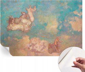 Öntapadós tapéta Fali furnér 3D hatás Égi pegazusok 152x104 cm