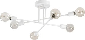 Fehér mennyezeti lámpa 64x64 cm Flower – Opviq lights