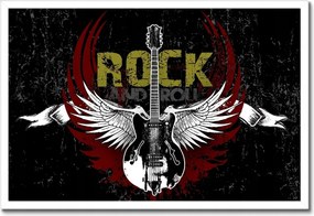 Poszterek keretben 60x40 RockAndRoll