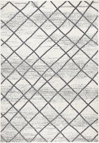 Modern krémszürke szőnyeg nappaliba,puha szőr mintás 160x230cm