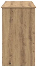 fésülködőasztal tükörrel Kézműves tölgy 100x45x76 cm