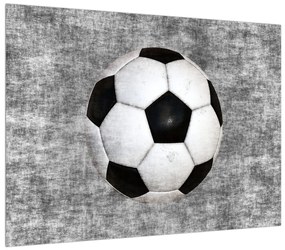 Egy futball-labda képe (70x50 cm)
