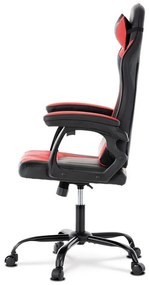 Piros Ekobőr Gamer Szék, Hinta Mechanikával. KA-L626 RED
