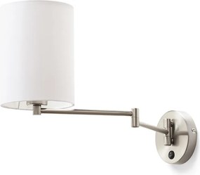 RENDL AVENIDA fali lámpa matt nikkel 230V LED E27 11W