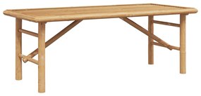 Dohányzóasztal Barna 110 x 50 x 43 cm bambusz