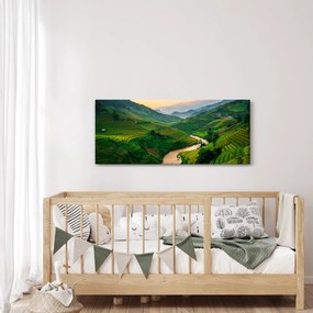 Kép - Rizsteraszok II. (120x50 cm)