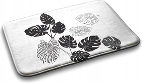 Fürdőszobaszőnyeg puha levelek monstery 75x45 cm