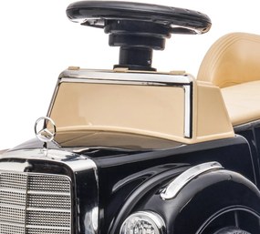 AIYAPLAY Gyermekeknek való Utazóautó, Mercedes Benz Design 300 S, Fekete
