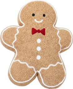Díszpárna GINGERBREAD 30x40 cm, barna