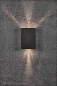 Nordlux modern kültéri fali lámpa fold 15 fekete nor2019051003 IP54