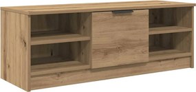 vidaXL TV szekrény Artisan tölgy 102 x 35 x 36,5 cm Faanyag
