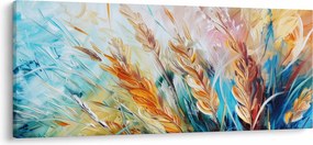 Kép - Búza, absztrakció (120x50 cm)