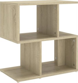 vidaXL sonoma tölgy színű szerelt fa éjjeliszekrény 50 x 30 x 51,5 cm