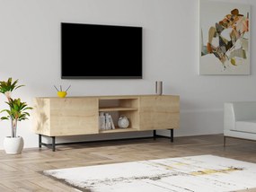 TV asztal/szekrény Mupule (zafír tölgy) . Akció -21%. 1095393