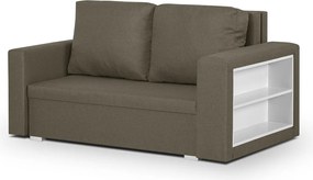 DOLAR1 Kétszemélyes kinyitható kanapé Világosbarna