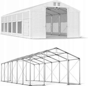 Party sátrak 5x12m [2,5m] Tömör Das 560 Wp