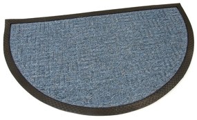 Textiltisztító szőnyeg Criss Cross 45 x 75 x 1 cm, kék