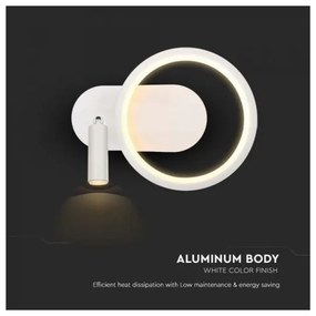 LED Fali lámpa LED/14W/230V 4000K fehér