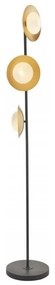 Endon 92039 - Állólámpa RUFFLE 3xG9/3W/230V fekete/arany