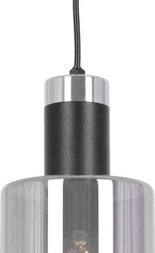 KAJA K-5252 BRUS Fekete Színű Függeszték 3xE27 15W IP20