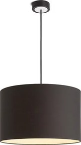 RENDL RON 40/25 lámpabúra Polycotton fekete/fehér PVC max. 23W