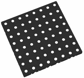 AvaTile székpárna 128 x 128 x 1,6 cm, fekete