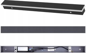 Led lámpa 60cm 20W kültéri homlokzati kerti fali lámpa 3300K Meleg