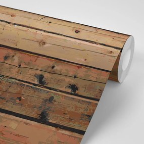 Öntapadó tapéta modern barna fa design