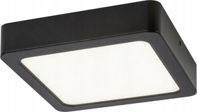 Rabalux Shaun Led mennyezeti lámpa 24W, 2300lm, 4000K, fekete/fehér, 220x220m