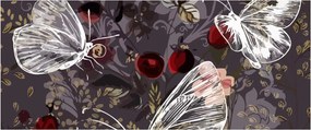 Pillangók képe (120x50 cm)
