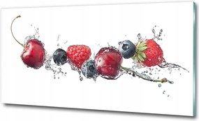 Fotó kép edzett üveg Kávé tejjel 125x50