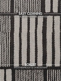 Fekete-krémszínű kültéri-beltéri szőnyeg 160x230 cm Haringey Allington – Ted Baker