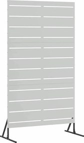 vidaXL Magánszféra Képernyő Szürke 100 x 50 x 180 cm Acél