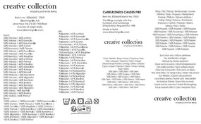 Pamutkeverék díszpárna 50x50 cm Asu – Bloomingville