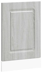 mosogatógép panel Kalmar szürke sonoma 45x1,5x67 cm gépi fa