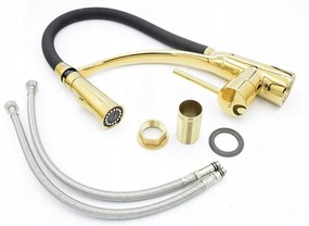 Konyhai csaptelep Rea GASPAR high BLACK / GOLD