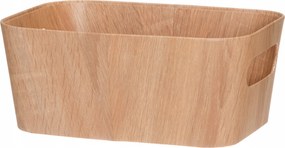 Tároló Kartondoboz Barna Fa Utánzat 26 X 18 X 11 CM