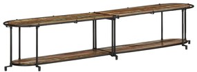 tömör újrahasznosított fa TV-szekrény 200 x 42 x 40 cm