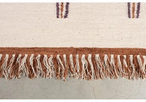 Terrakotta színű pamut szőnyeg 160x230 cm Gambit – Dutchbone