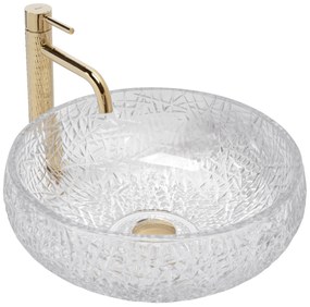 Pultos mosdókagyló REA ICE CRISTAL