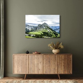Kép - hegycsúcsok (90x60 cm)