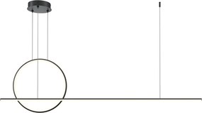 Maytoni modern függeszték halo fehér fekete mymod247pl-l49bk